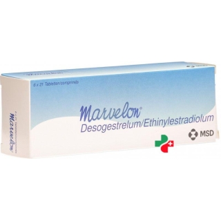 Марвелон 6 x 21 таблетка Марвелон 6 x 21 таблетка
