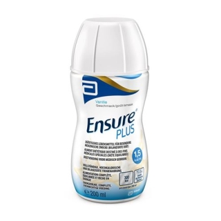 ENSURE PLUS VANILLE PET ENSURE PLUS VANILLE PET