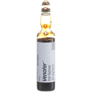 Venofer 100 mg/5 ml 5 Ampullen 5 ml