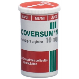 Coversum N 10 mg 90 filmtablets Coversum N 10 mg 90 filmtablets