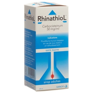 RHINATHIOL ERWACHS OHNE ZUCKER RHINATHIOL ERWACHS OHNE ZUCKER