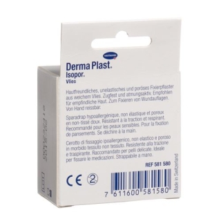 Dermaplast Isopor фиксирующий пластырь 10мX2.5см телесный цвет Dermaplast Isopor фиксирующий пластырь 10мX2.5см телесный цвет