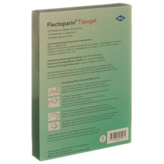 Flectoparin Tissugel 10 Pflaster Flectoparin Tissugel 10 Pflaster