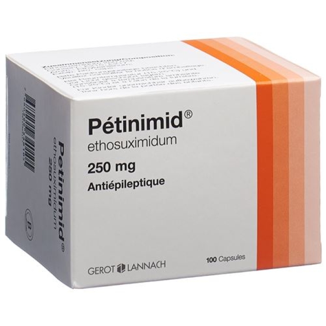 Петинимид 250 мг 100 капсул 