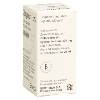 AMPRES INJ LS 20 MG/ML DURCHST