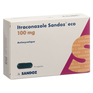 ITRACONAZOL SANDOZ ECO 100 ITRACONAZOL SANDOZ ECO 100