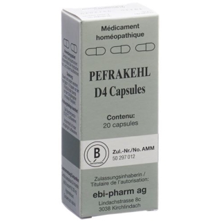Пефракель D4 20 капсул Пефракель D4 20 капсул