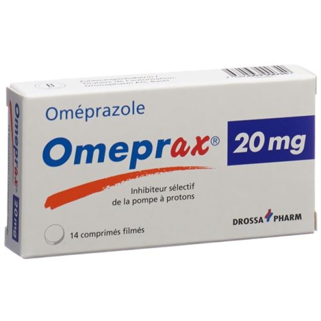 Omeprax 20 mg 14 filmtablets