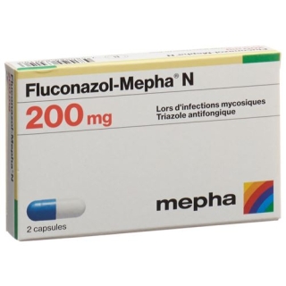 Флуконазол Мефа Н 200 мг 2 капсулы Флуконазол Мефа Н 200 мг 2 капсулы