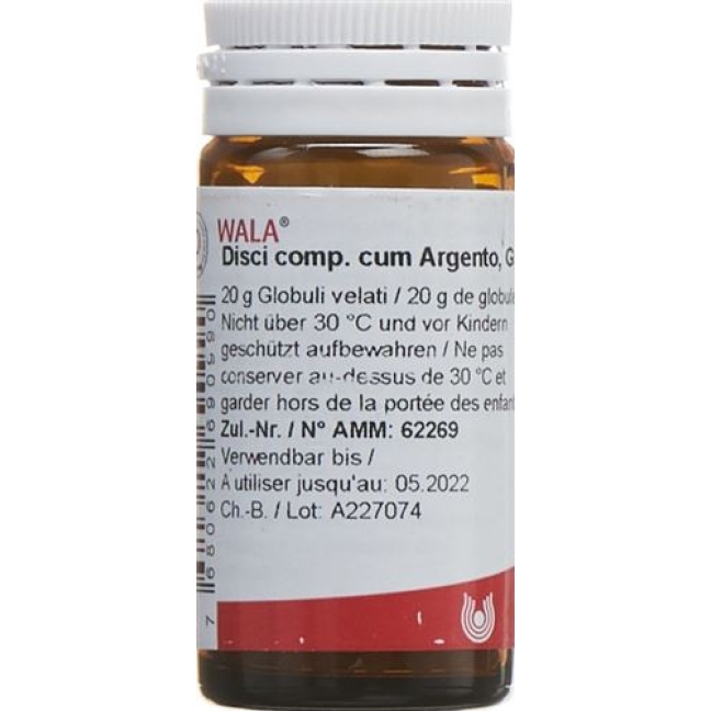 Wala Disci Comp Cum Argento шарики бутылка 20г
