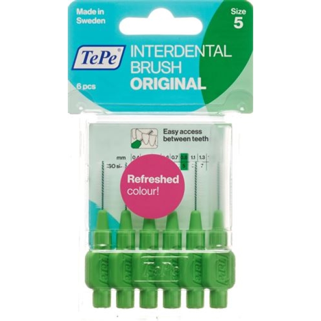 TePe Interdentalbursten 0.8мм 6 штук