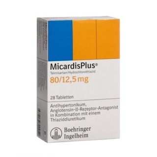 Micardisplus 80/12.5 mg 28 tablets