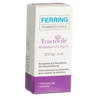 Tractocile Inj Lös 37,5 мг/5мл Диаметр 5 мл Tractocile Inj Lös 37,5 мг/5мл Диаметр 5 мл