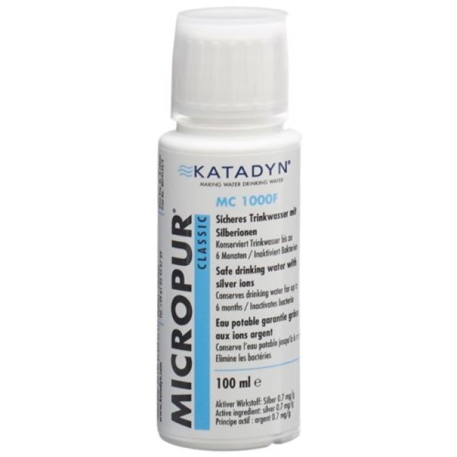Micropur Classic Mc 1000f Liquid Flasche 100мл