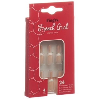 Fingrs kunstliche Nagel French Girl Sporty Fingrs kunstliche Nagel French Girl Sporty