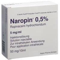 NAROPIN INJ LS 0.5% 10ML DUOFI NAROPIN INJ LS 0.5% 10ML DUOFI