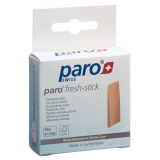 Paro Fresh Stick Zahnholz Mittel Mint 96 штук Paro Fresh Stick Zahnholz Mittel Mint 96 штук
