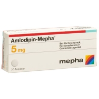 Амлодипин Мефа 5 мг 100 таблеток Амлодипин Мефа 5 мг 100 таблеток