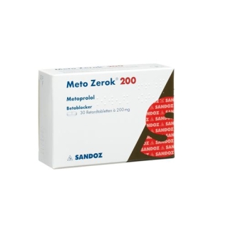 Мето Зерок 200 мг 30 ретард таблеток Мето Зерок 200 мг 30 ретард таблеток