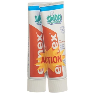 Elmex Junior Zahnpasta 2x 75мл Elmex Junior Zahnpasta 2x 75мл