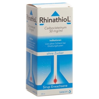 RHINATHIOL ERWACHS OHNE ZUCKER RHINATHIOL ERWACHS OHNE ZUCKER