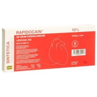 RAPIDOCAINE CARDIO 100MG/M RAPIDOCAINE CARDIO 100MG/M