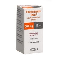 Fluorouracil Teva 500 mg/10 ml Durchstechflasche 10 ml Fluorouracil Teva 500 mg/10 ml Durchstechflasche 10 ml