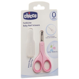 Chicco Babyschere mit Schutzkappe Rosa Chicco Babyschere mit Schutzkappe Rosa