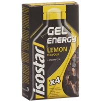Isostar Energy гель Zitrone 4 пакетика 35г Isostar Energy гель Zitrone 4 пакетика 35г