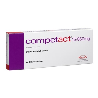 Competact 15/850 mg 98 filmtablets Competact 15/850 mg 98 filmtablets