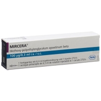 Мирцера 100 мкг/0.3 мл шприц заполненый Мирцера 100 мкг/0.3 мл шприц заполненый
