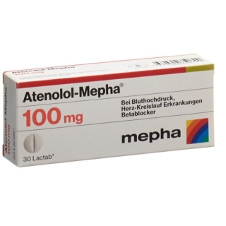Atenolol Mepha 100 mg 100 Lactabs