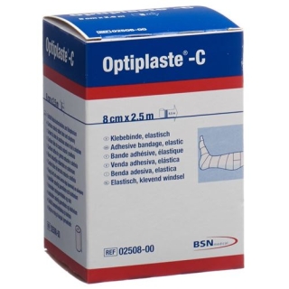 Optiplaste-C Kompressionsbinde 2.5m x 8см Optiplaste-C Kompressionsbinde 2.5m x 8см