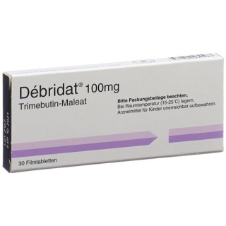 Debridat 100 mg 30 filmtablets Debridat 100 mg 30 filmtablets
