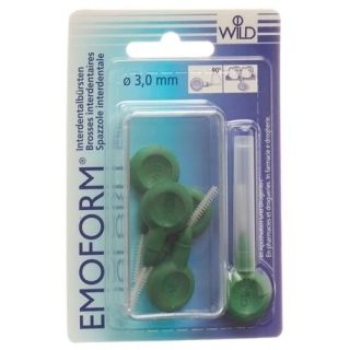 Emoform Interdentalbursten 3.0мм Dunkelgrun 5 штук Emoform Interdentalbursten 3.0мм Dunkelgrun 5 штук