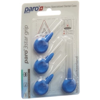 Paro 3Star-Grip 3.5мм X-fein Blau Zylin 4 штуки Paro 3Star-Grip 3.5мм X-fein Blau Zylin 4 штуки