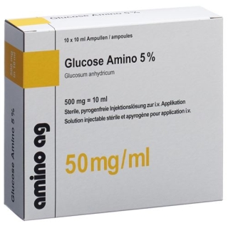 Gluc Amino 5% 10 Ampullen 10 ml Gluc Amino 5% 10 Ampullen 10 ml