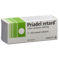 Priadel 400 mg 100 Retard tablets Priadel 400 mg 100 Retard tablets