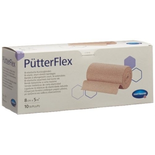 Puetter Flex бинт 8смx5m 10 штук Puetter Flex бинт 8смx5m 10 штук