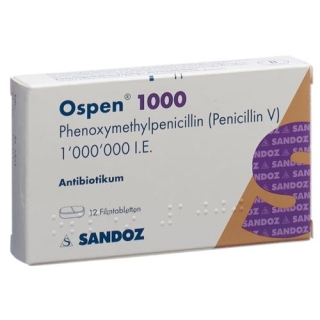 Ospen 1000 1 Mio E 24 tablets Ospen 1000 1 Mio E 24 tablets