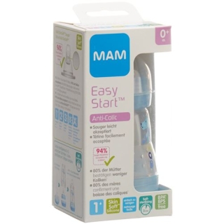 MAM Anti-Colic Schoppenflasche 160мл Boy MAM Anti-Colic Schoppenflasche 160мл Boy