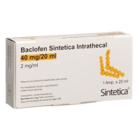 BACLOFEN SINT INTRA 40MG BACLOFEN SINT INTRA 40MG