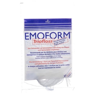 Emoform Triofloss в пакетиках 30 штук Emoform Triofloss в пакетиках 30 штук