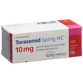 Торасемид Спириг HC 10 мг 100 таблеток