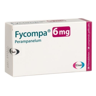 Fycompa 6 mg 28 filmtablets Fycompa 6 mg 28 filmtablets