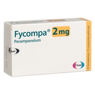 Fycompa 2 mg 7 filmtablets Fycompa 2 mg 7 filmtablets