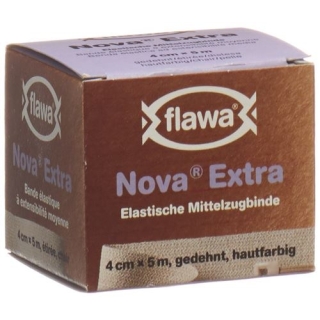 Flawa Nova Extra эластичный Mittelzugbinde 4смx5m Hautfarben Flawa Nova Extra эластичный Mittelzugbinde 4смx5m Hautfarben
