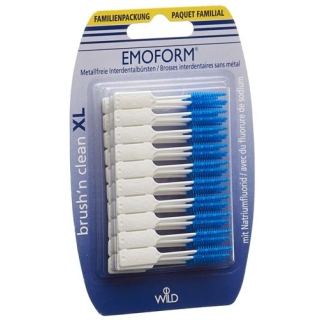 Emoform Brush'n Clean XL Familienpackung 80 штук Emoform Brush'n Clean XL Familienpackung 80 штук