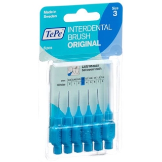 Tepe Interdental Brush 0.6мм Blau блистер 6 штук Tepe Interdental Brush 0.6мм Blau блистер 6 штук