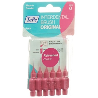 TePe Interdentalbursten 0.4мм 6 штук TePe Interdentalbursten 0.4мм 6 штук